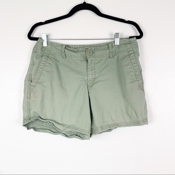 Eddie Bauer Green Shorts Size‎ 8 - Picture 1 of 6